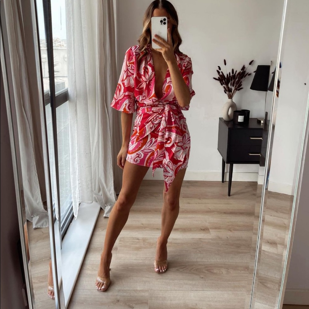 Zara Wrap Dress NWT